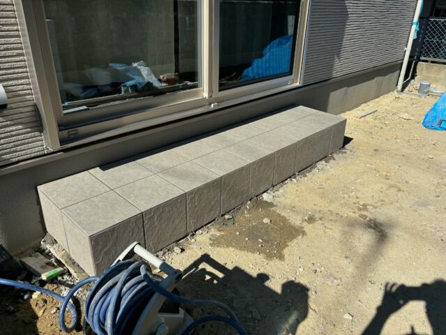 タイルデッキ施工
#タイル#タイルデッキ#外構工事#土木工事#現場#大阪#兵庫#建築#従業員募集